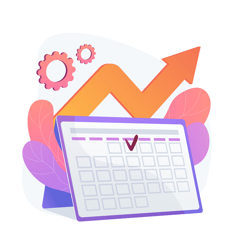 Shift scheduler calendar interface